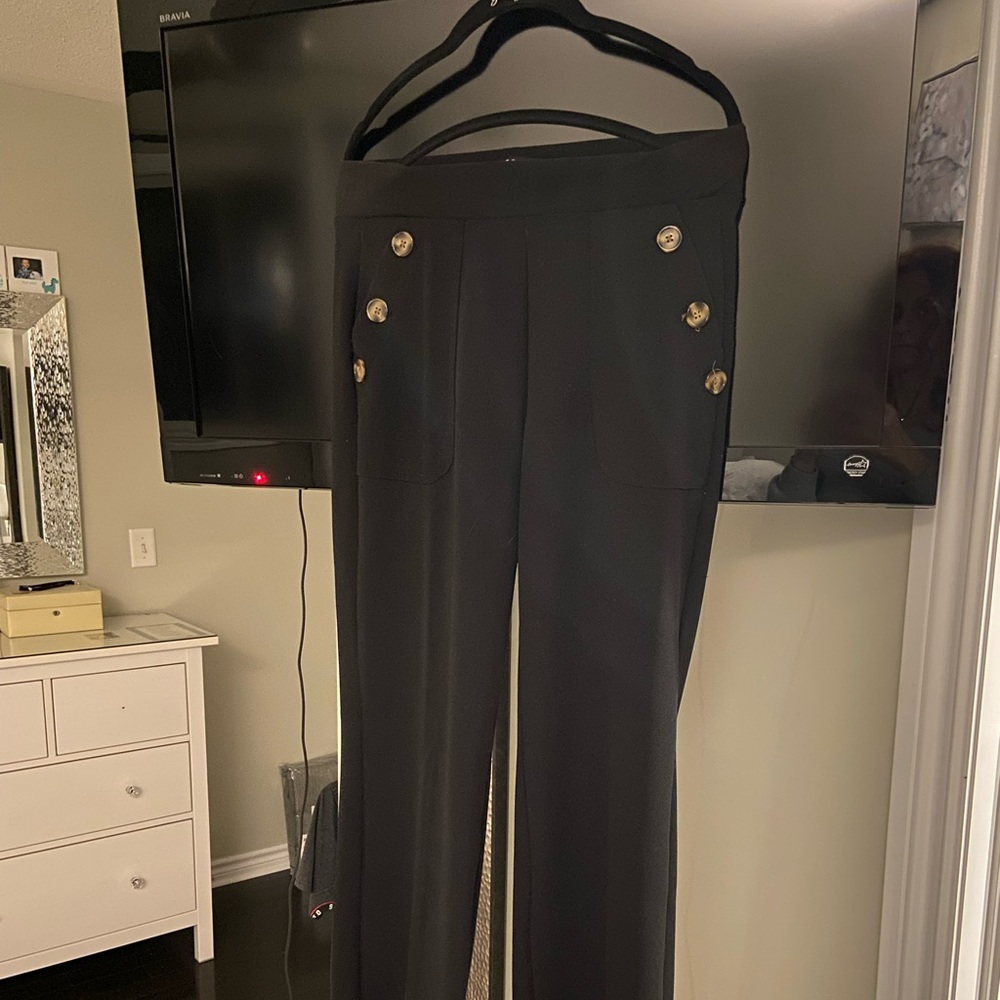 Womens Black Dress Pant